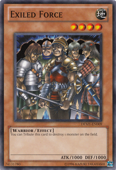 Exiled Force [DEM1-EN009] Common | Jomio and Rueliete's Cards and Comics