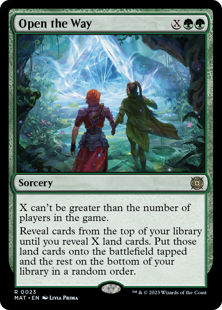 Open the Way [March of the Machine: The Aftermath] | Jomio and Rueliete's Cards and Comics