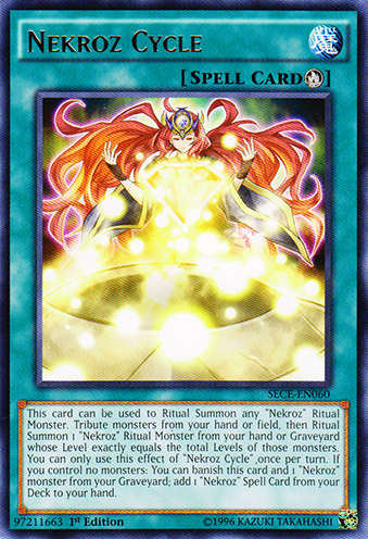 Nekroz Cycle [SECE-EN060] Rare | Jomio and Rueliete's Cards and Comics