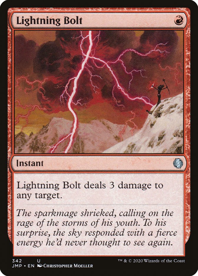 Lightning Bolt [Jumpstart] | Jomio and Rueliete's Cards and Comics