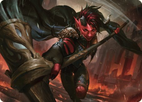 Karlach, Fury of Avernus Art Card (34) [Commander Legends: Battle for Baldur's Gate Art Series] | Jomio and Rueliete's Cards and Comics