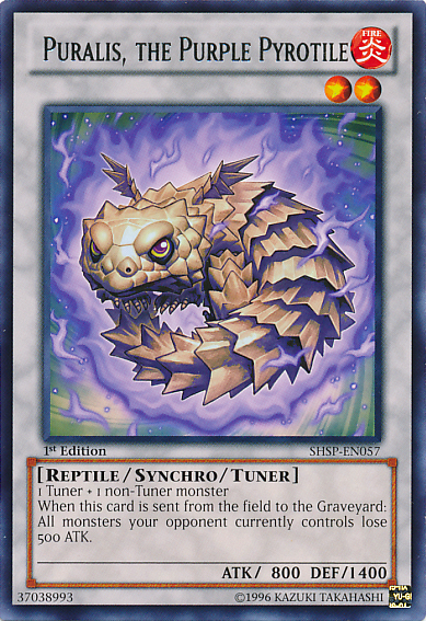 Puralis, the Purple Pyrotile [SHSP-EN057] Rare | Jomio and Rueliete's Cards and Comics