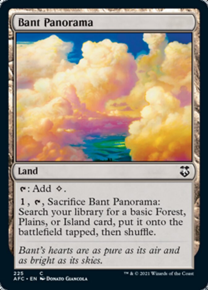 Bant Panorama [Dungeons & Dragons: Adventures in the Forgotten Realms Commander] | Jomio and Rueliete's Cards and Comics