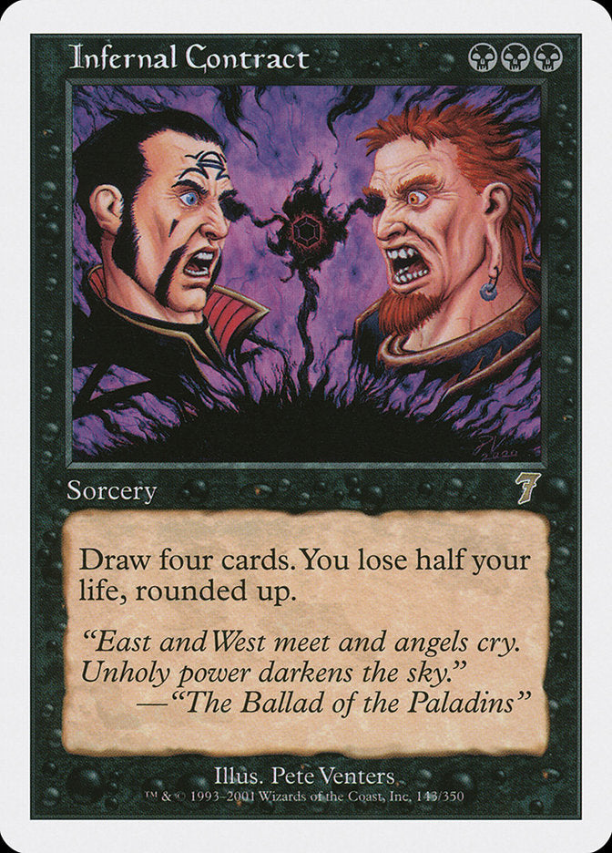 Infernal Contract [Seventh Edition] | Jomio and Rueliete's Cards and Comics