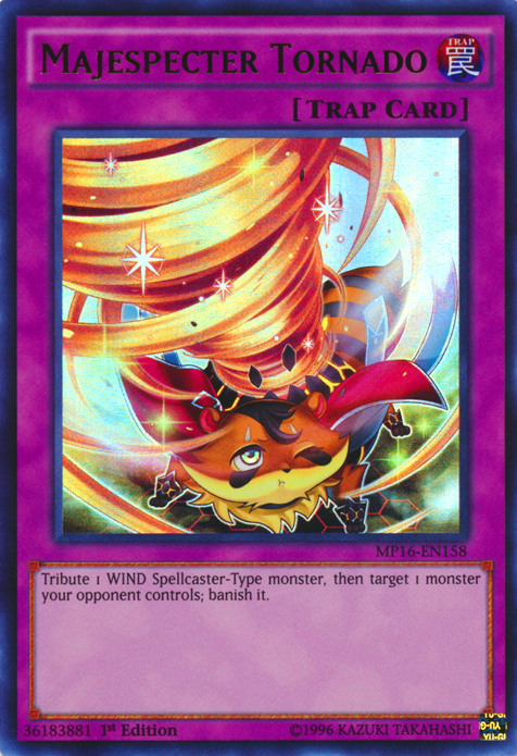 Majespecter Tornado [MP16-EN158] Ultra Rare | Jomio and Rueliete's Cards and Comics