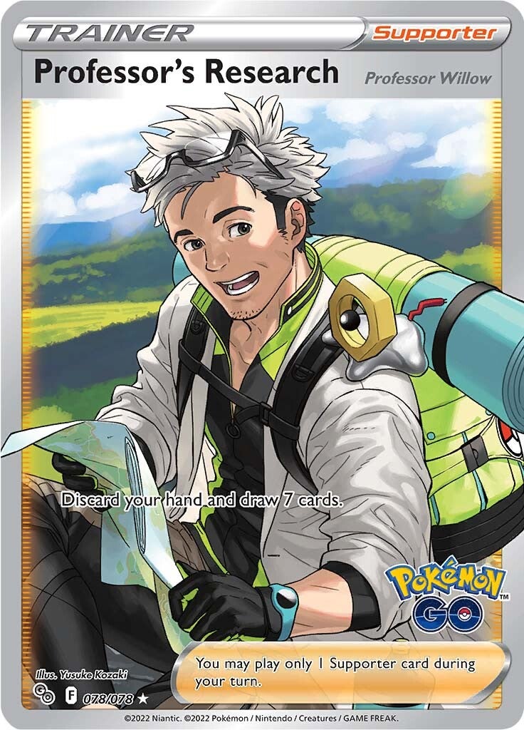 Professor's Research (078/078) [Pokémon GO] | Jomio and Rueliete's Cards and Comics