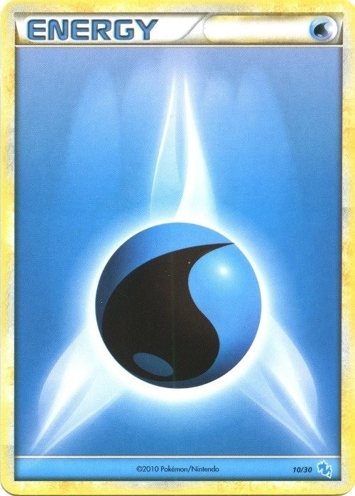 Water Energy (10/30) [HeartGold & SoulSilver: Trainer Kit - Gyarados] | Jomio and Rueliete's Cards and Comics