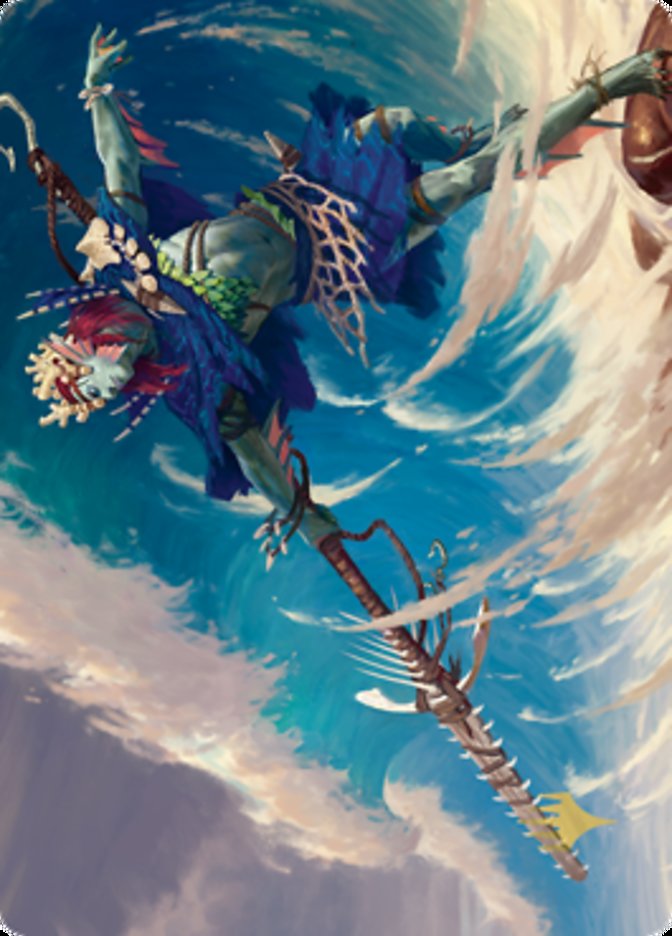 Tazeem Roilmage Art Card (Gold-Stamped Signature) [Zendikar Rising Art Series] | Jomio and Rueliete's Cards and Comics