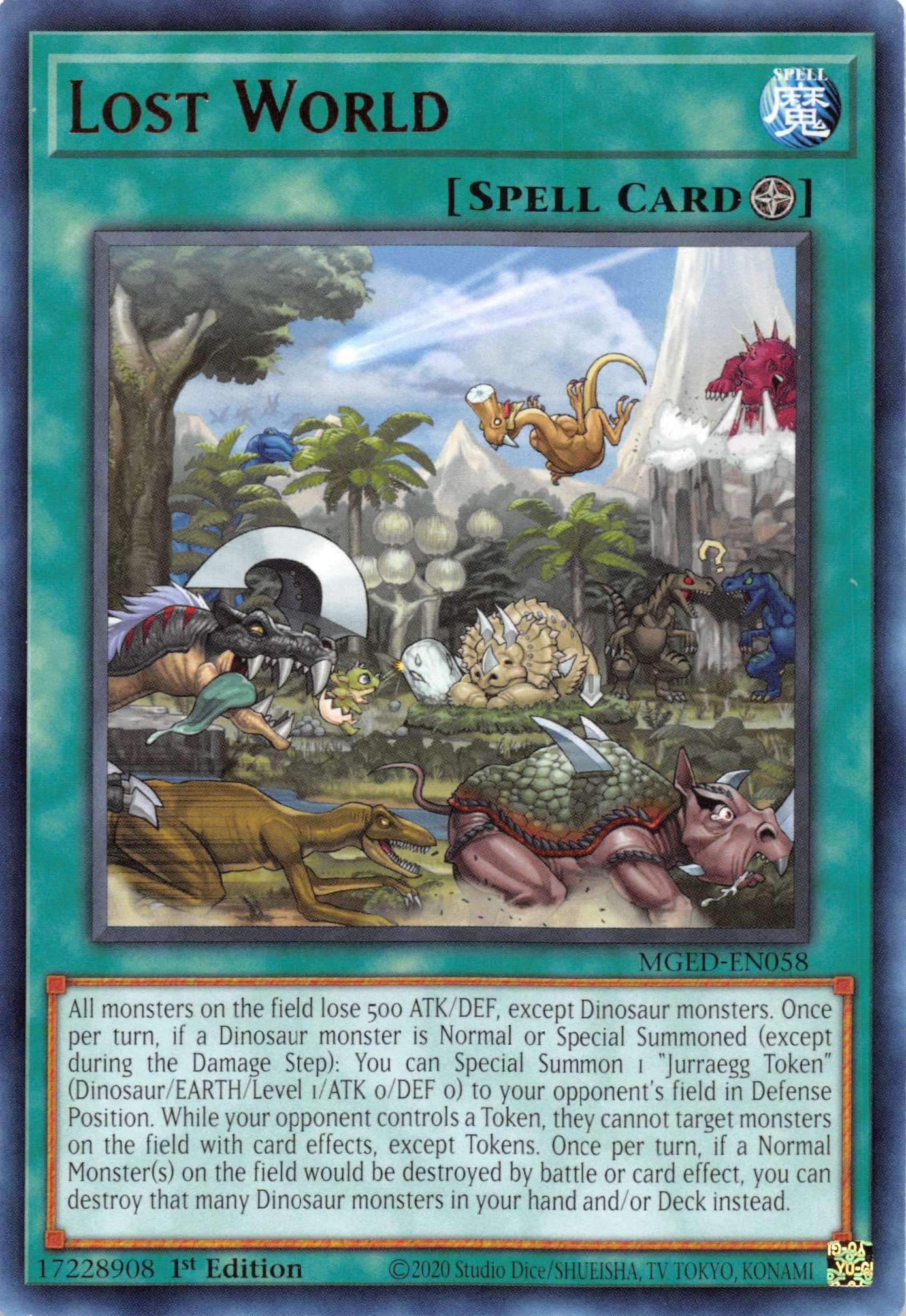 Lost World [MGED-EN058] Rare | Jomio and Rueliete's Cards and Comics