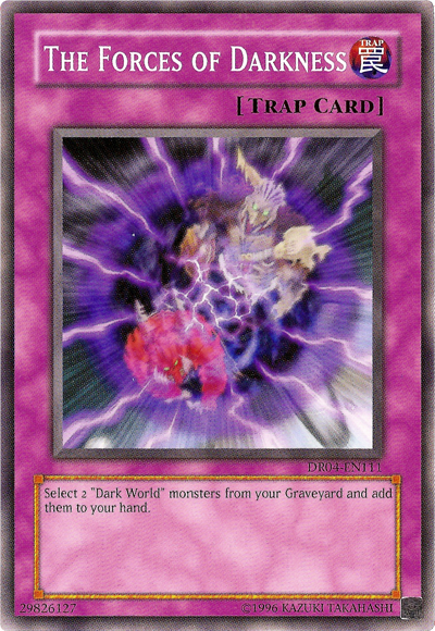 The Forces of Darkness [DR04-EN111] Common | Jomio and Rueliete's Cards and Comics