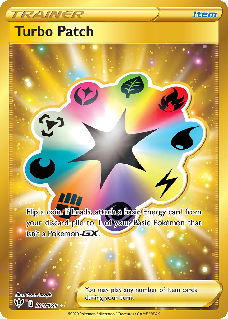 Turbo Patch (200/189) [Sword & Shield: Darkness Ablaze] | Jomio and Rueliete's Cards and Comics