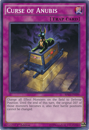 Curse of Anubis [BP03-EN199] Common | Jomio and Rueliete's Cards and Comics