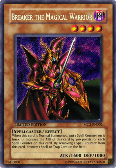 Breaker the Magical Warrior [MC2-EN002] Secret Rare | Jomio and Rueliete's Cards and Comics