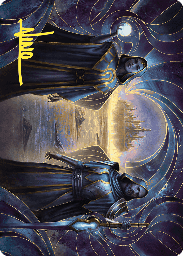 Court of Vantress Art Card (Gold-Stamped Signature) [Wilds of Eldraine Art Series] | Jomio and Rueliete's Cards and Comics
