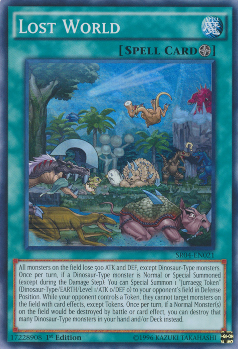 Lost World [SR04-EN021] Super Rare | Jomio and Rueliete's Cards and Comics