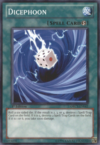 Dicephoon [ORCS-EN063] Common | Jomio and Rueliete's Cards and Comics