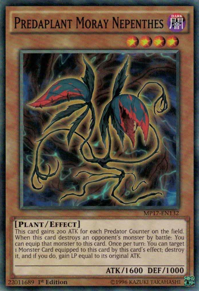 Predaplant Moray Nepenthes [MP17-EN132] Common | Jomio and Rueliete's Cards and Comics