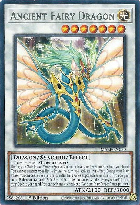 Ancient Fairy Dragon [MAZE-EN050] Rare | Jomio and Rueliete's Cards and Comics