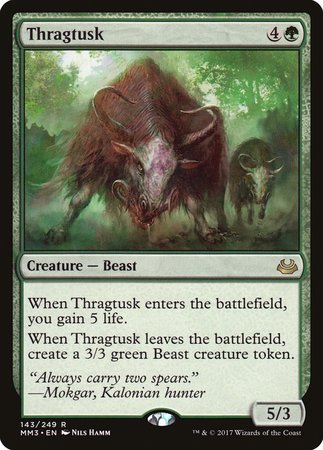 Thragtusk [Modern Masters 2017] | Jomio and Rueliete's Cards and Comics