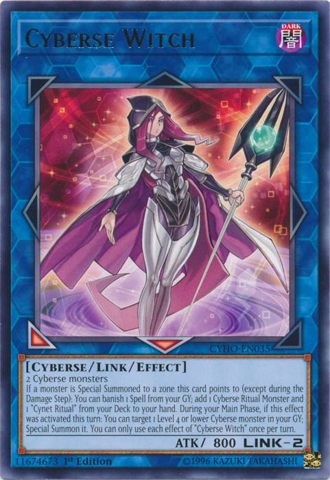 Cyberse Witch [CYHO-EN035] Rare | Jomio and Rueliete's Cards and Comics