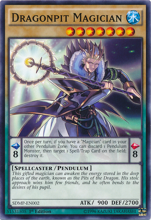Dragonpit Magician [SDMP-EN002] Common | Jomio and Rueliete's Cards and Comics