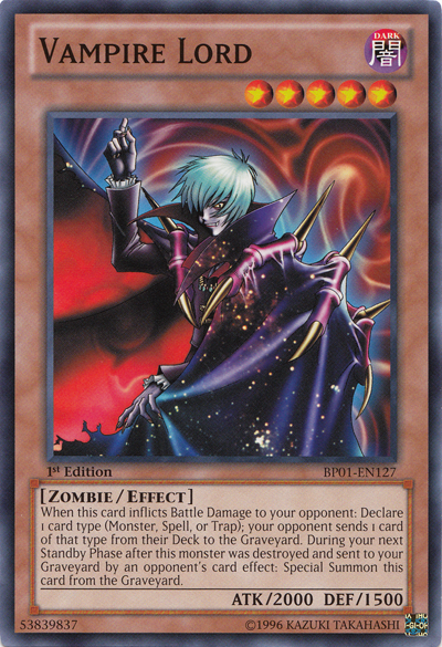 Vampire Lord [BP01-EN127] Common | Jomio and Rueliete's Cards and Comics