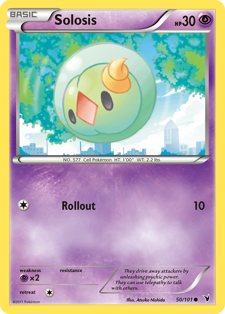 Solosis (50/101) [Black & White: Noble Victories] | Jomio and Rueliete's Cards and Comics
