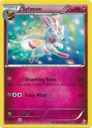 Sylveon (15/30) [XY: Trainer Kit - Sylveon] | Jomio and Rueliete's Cards and Comics