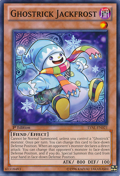Ghostrick Jackfrost [LVAL-EN021] Common | Jomio and Rueliete's Cards and Comics