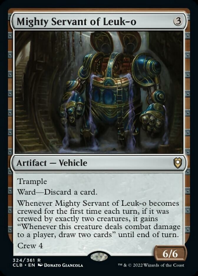 Mighty Servant of Leuk-o [Commander Legends: Battle for Baldur's Gate] | Jomio and Rueliete's Cards and Comics