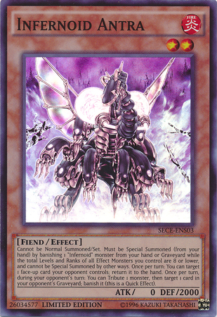 Infernoid Antra (SE) [SECE-ENS03] Super Rare | Jomio and Rueliete's Cards and Comics