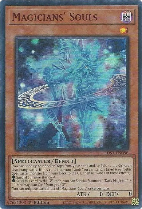 Magicians' Souls (Red) [LDS3-EN088] Ultra Rare | Jomio and Rueliete's Cards and Comics