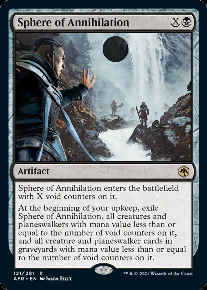 Sphere of Annihilation [Dungeons & Dragons: Adventures in the Forgotten Realms] | Jomio and Rueliete's Cards and Comics