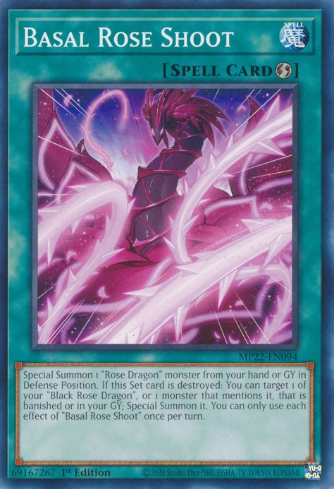 Basal Rose Shoot [MP22-EN094] Common | Jomio and Rueliete's Cards and Comics