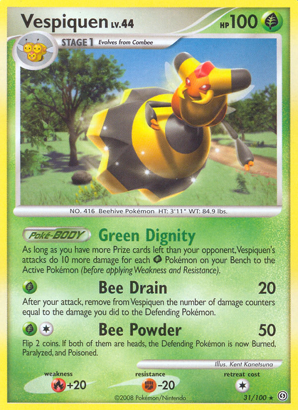 Vespiquen (31/100) [Diamond & Pearl: Stormfront] | Jomio and Rueliete's Cards and Comics