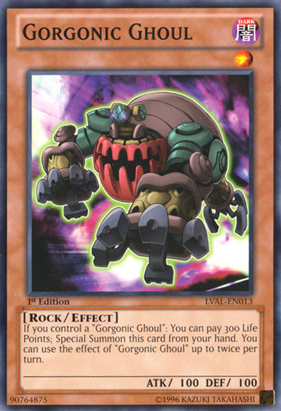 Gorgonic Ghoul [LVAL-EN013] Common | Jomio and Rueliete's Cards and Comics