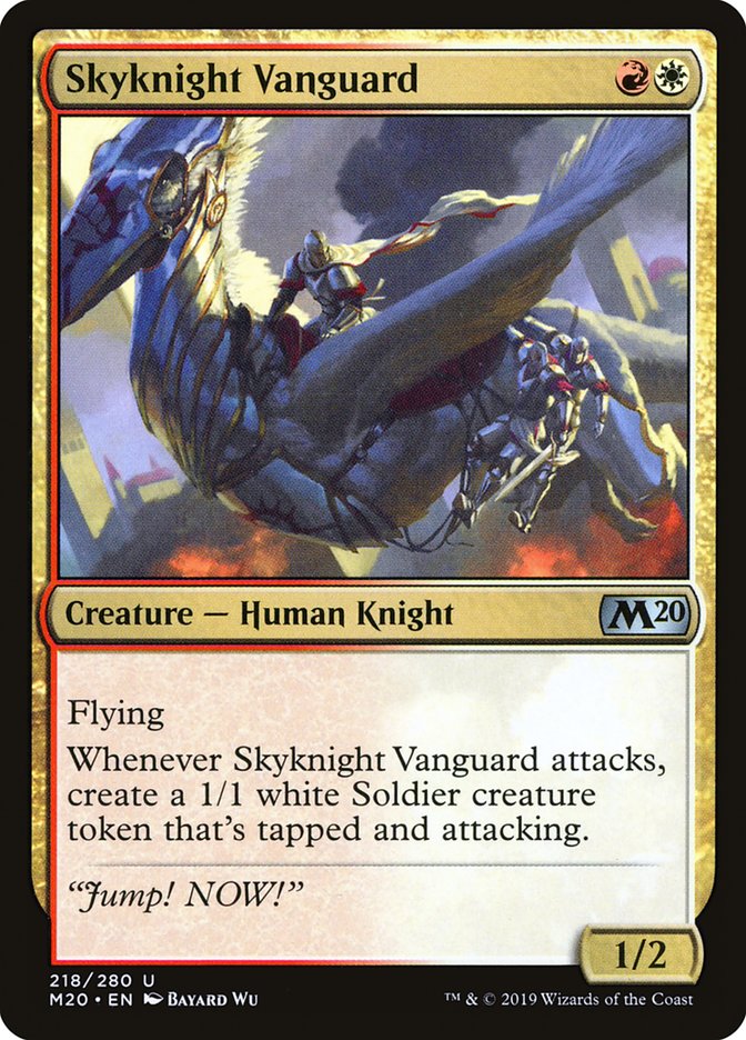 Skyknight Vanguard [Core Set 2020] | Jomio and Rueliete's Cards and Comics