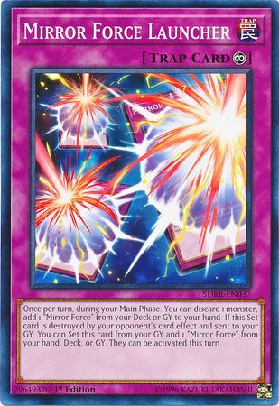 Mirror Force Launcher [SDRR-EN037] Common | Jomio and Rueliete's Cards and Comics