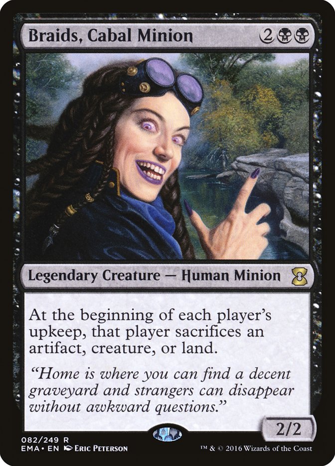 Braids, Cabal Minion [Eternal Masters] | Jomio and Rueliete's Cards and Comics
