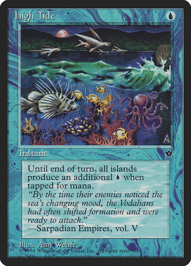High Tide (Amy Weber) [Fallen Empires] | Jomio and Rueliete's Cards and Comics