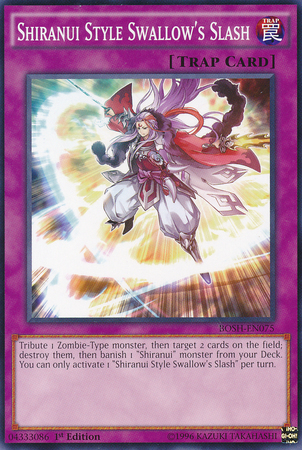 Shiranui Style Swallow's Slash [BOSH-EN075] Common | Jomio and Rueliete's Cards and Comics