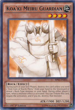 Koa'ki Meiru Guardian [BP03-EN056] Rare | Jomio and Rueliete's Cards and Comics