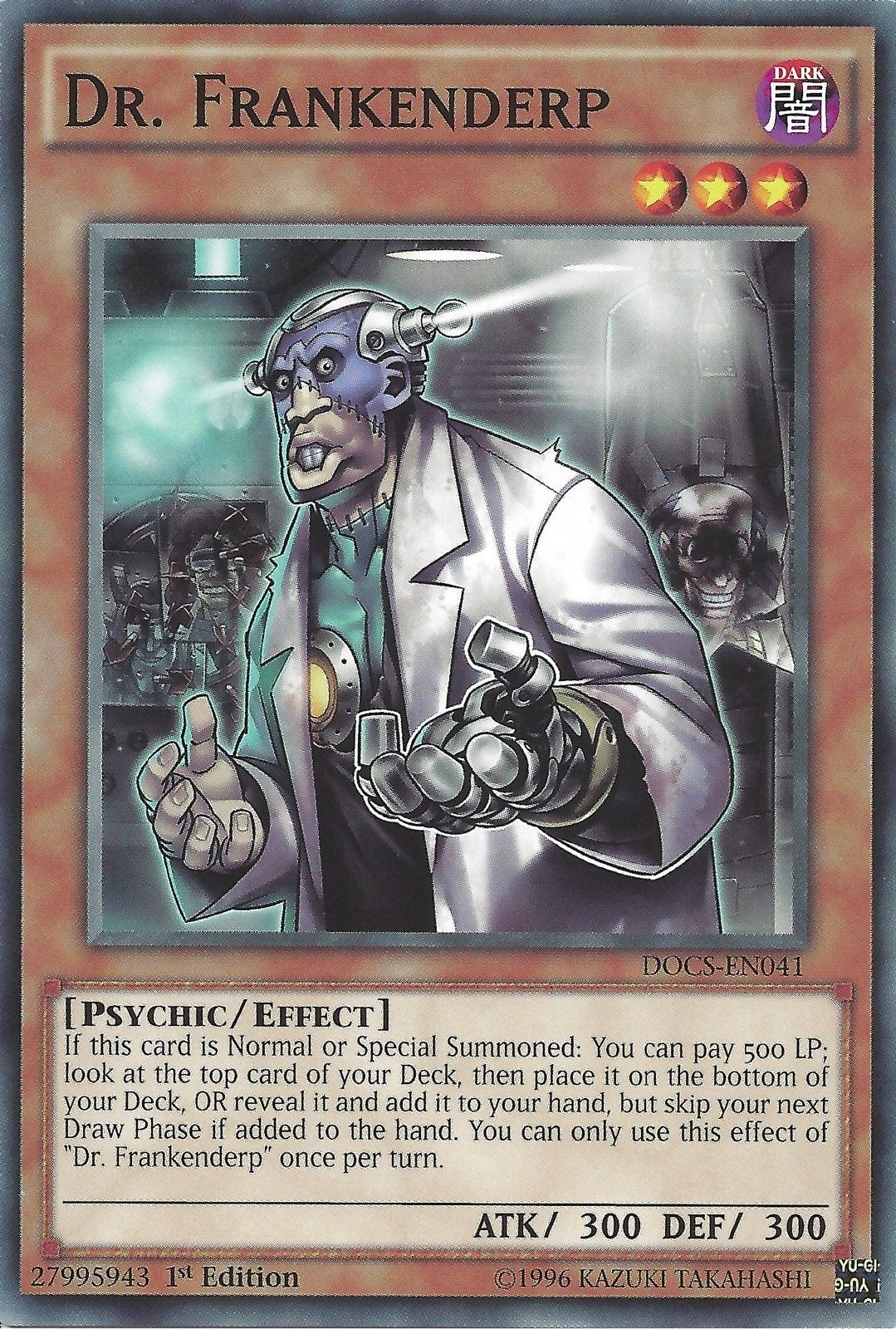 Dr. Frankenderp [DOCS-EN041] Short Print | Jomio and Rueliete's Cards and Comics