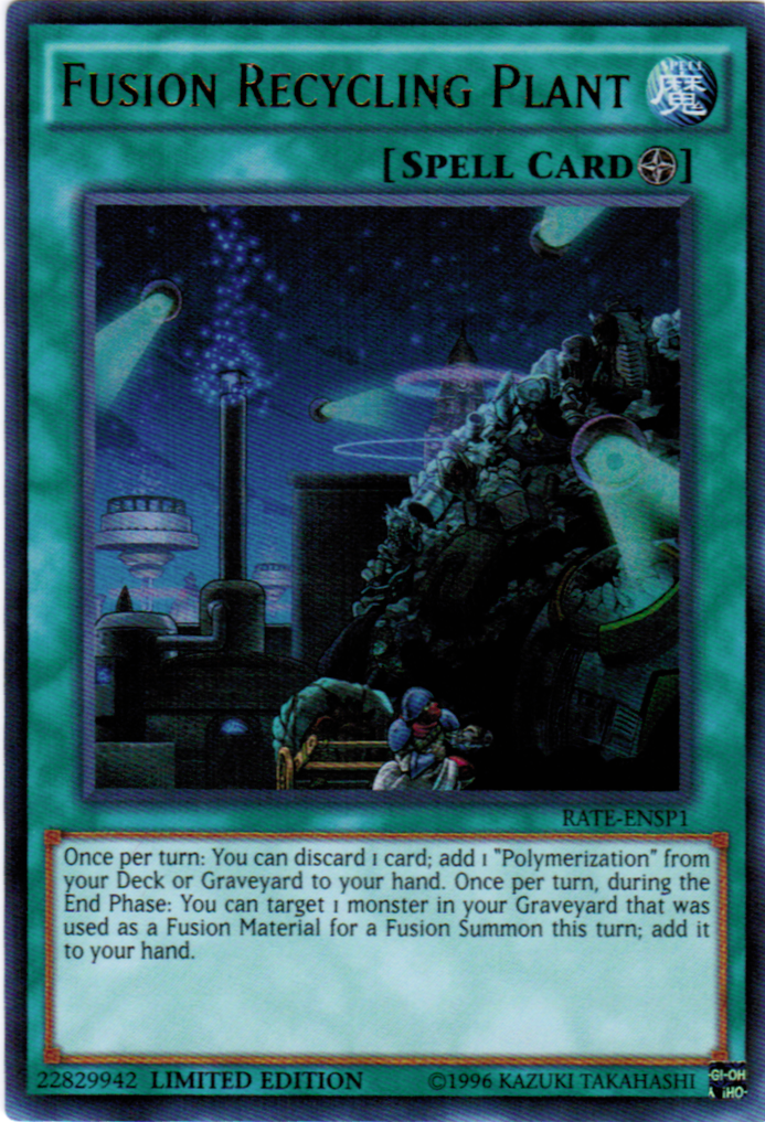 Fusion Recycling Plant (RATE-ENSP1) [RATE-ENSP1] Ultra Rare | Jomio and Rueliete's Cards and Comics
