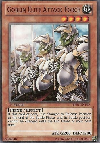Goblin Elite Attack Force [BP01-EN140] Starfoil Rare | Jomio and Rueliete's Cards and Comics