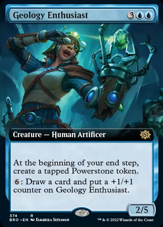 Geology Enthusiast (Extended Art) [The Brothers' War] | Jomio and Rueliete's Cards and Comics