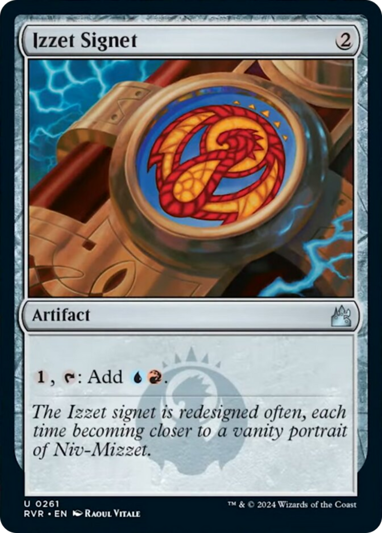 Izzet Signet [Ravnica Remastered] | Jomio and Rueliete's Cards and Comics