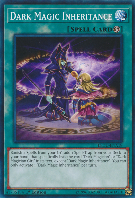 Dark Magic Inheritance [LEDD-ENA18] Common | Jomio and Rueliete's Cards and Comics