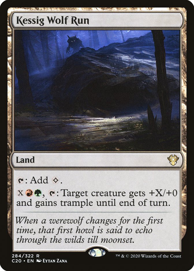 Kessig Wolf Run [Commander 2020] | Jomio and Rueliete's Cards and Comics