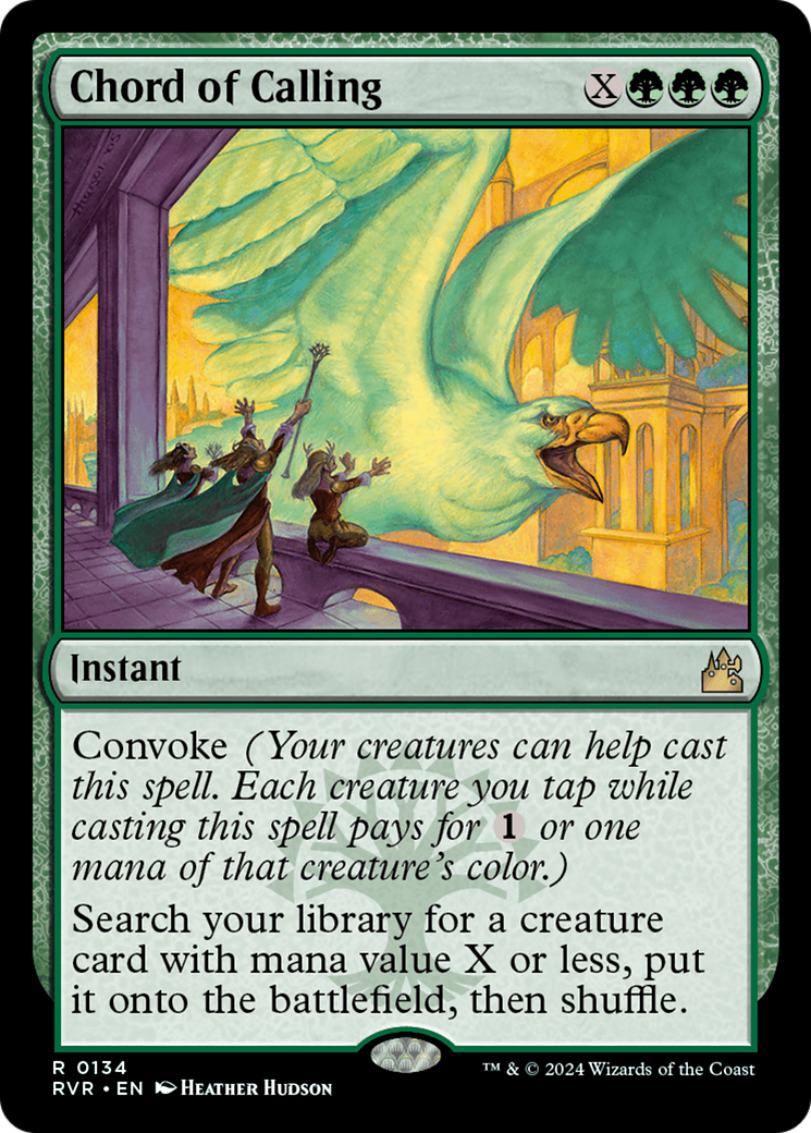 Chord of Calling [Ravnica Remastered] | Jomio and Rueliete's Cards and Comics